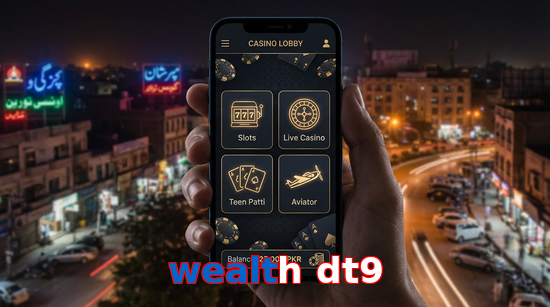 Main screen of Wealth Dt9 app page for PK players