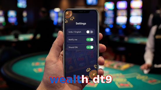 Game list for Wealth Dt9 app section